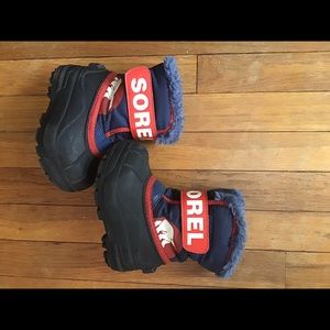 Sorel Snow Commander Snow Boots Infant Size 6